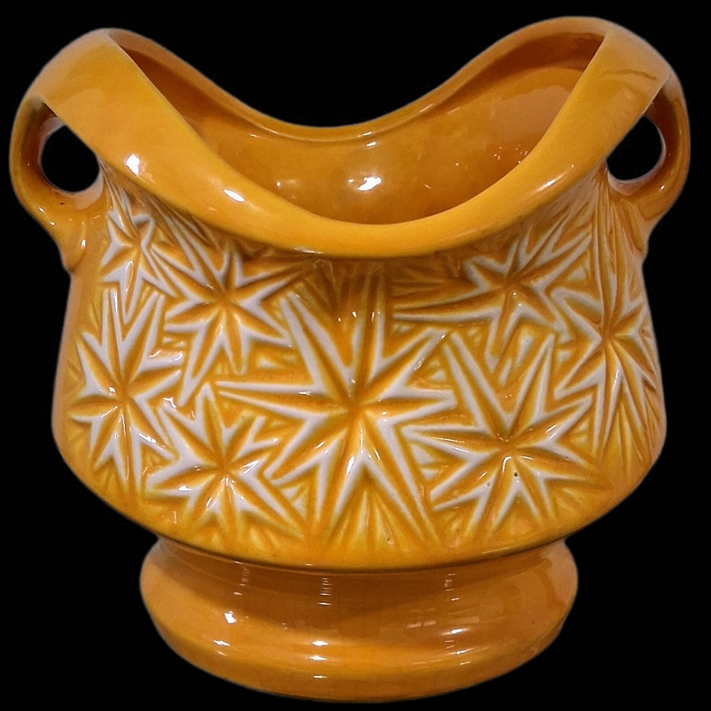McCoy Pottery Starburst Bowl Planter MCP-15-USA